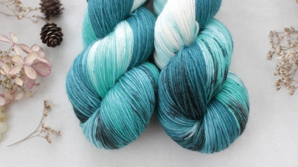 "Ledová kra"  EXTRA Merino sw/polyamid 400m/100g