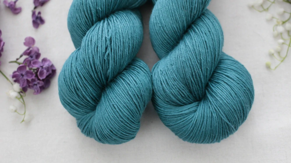 "Tealon" 80% merino 20% hedvábí 400m 