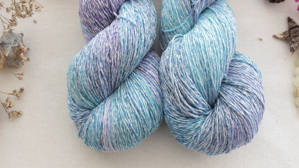 "Zandu" - 53% bambusová viskóza 47% buretové hedvábí 460m/100g