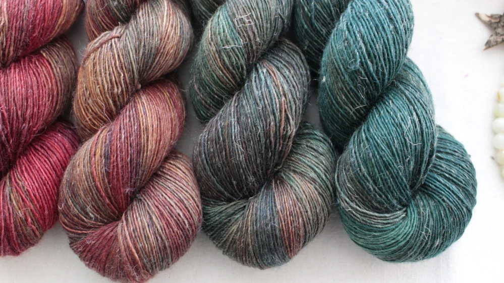 "Fade 26" - 500g Single 90% Merino sw/10% Len 366m