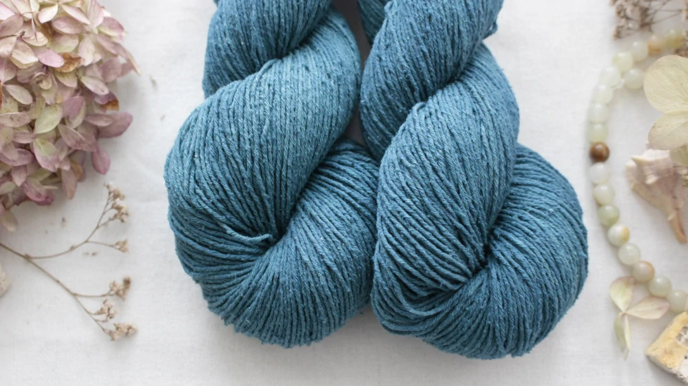 "Teal 4" - Buretové hedvábí 300m/100g
