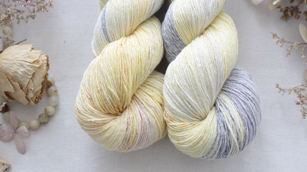 "Sonora" - 53% bambusová viskóza 47% buretové hedvábí 460m/100g