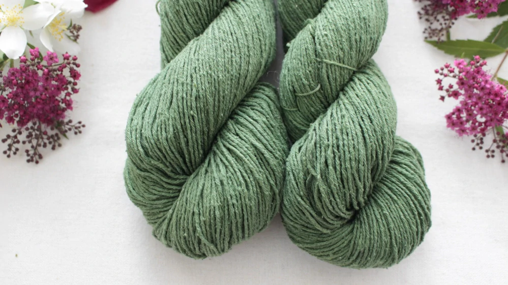 "Peas 2" - Buretové hedvábí 300m/100g 87g