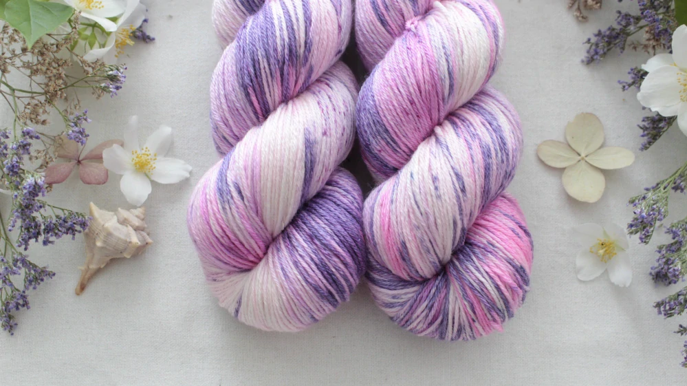 "Ambaras" - merino sw/hedvábí 50/50 400m