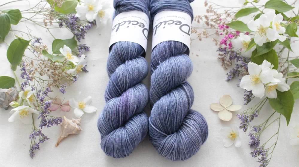 "Cobalte" - merino sw/hedvábí 50/50 400m