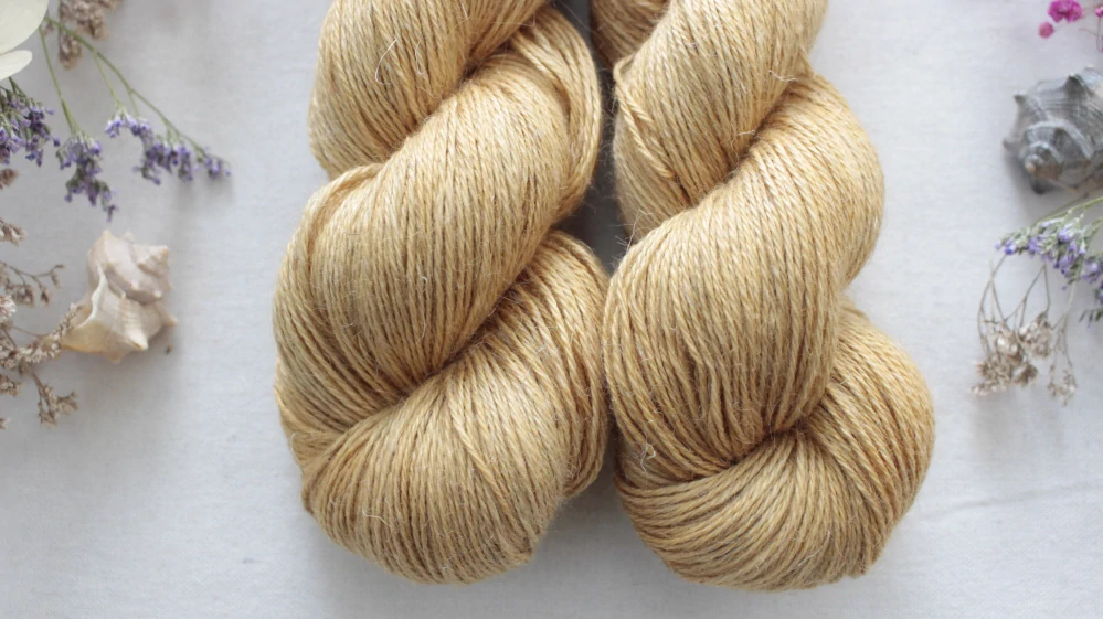 "Phoenix"- 50% Alpaca/25% Hedvábí/25% len 400m