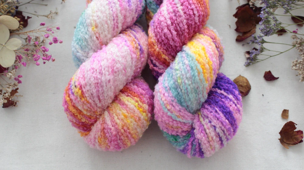 "Camelita" - merino sw Boucle 220m/100g