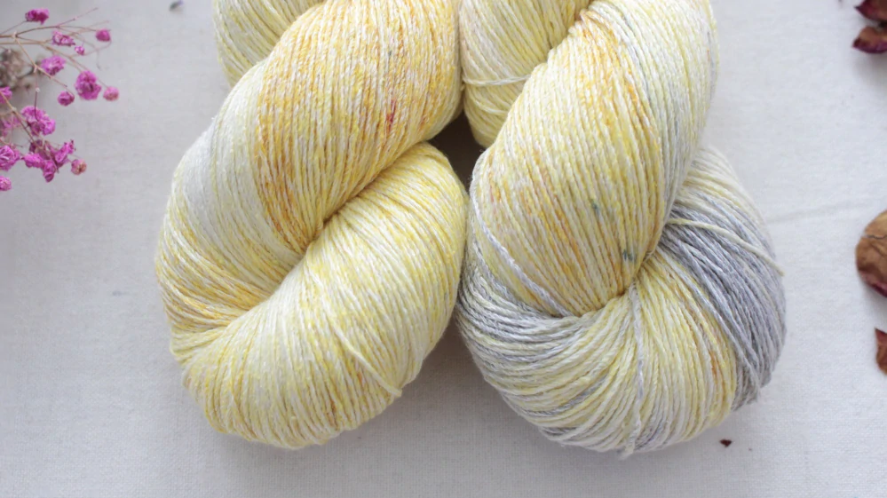 "Sonora 2" - 53% bambusová viskóza 47% buretové hedvábí 460m/100g