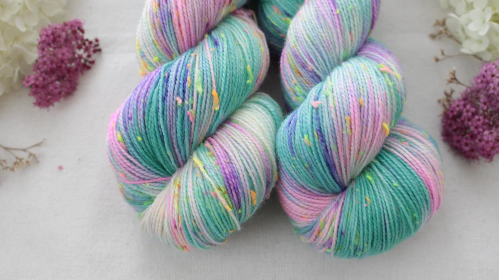 "Nelina" - merino a Donegal neps 400m