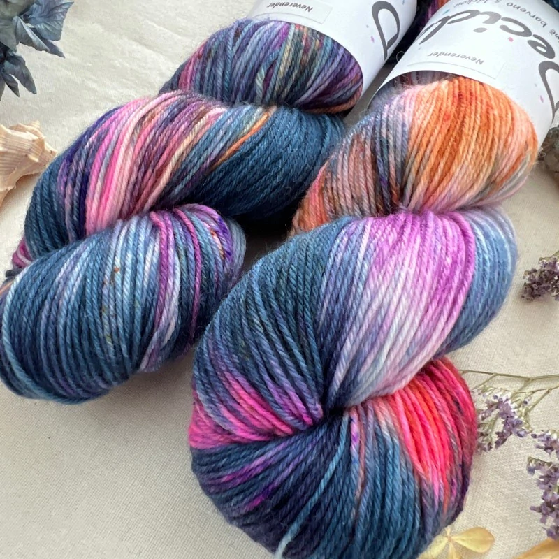 "Nevelender"  EXTRA Merino sw/polyamid 400m/100g