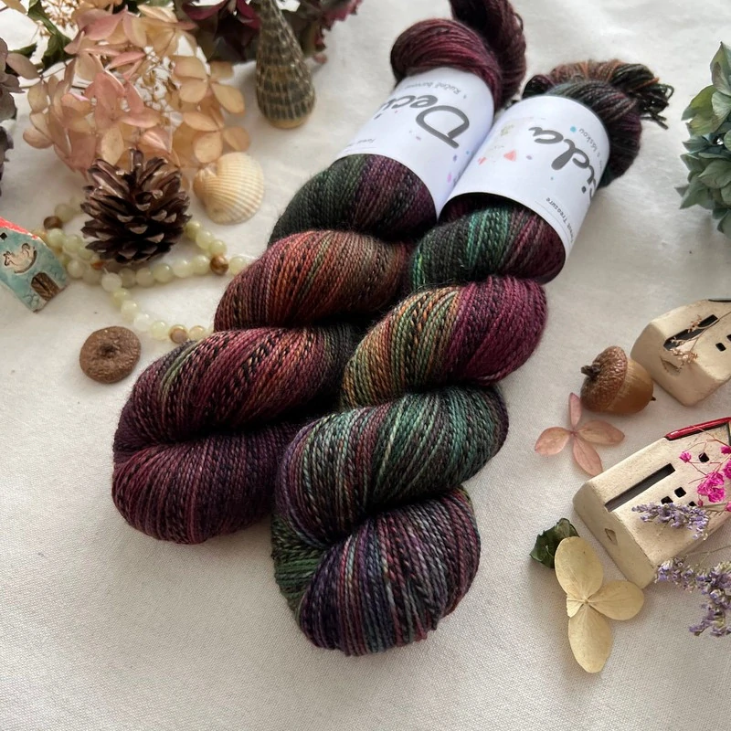 "Forest Treasure" - ZEBRA Merino sw/nylon 365m 