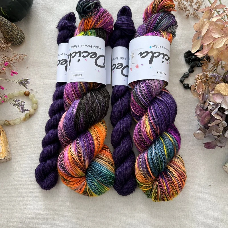 "Circulo 2" - ZEBRA Merino sw/nylon 365m set 120g