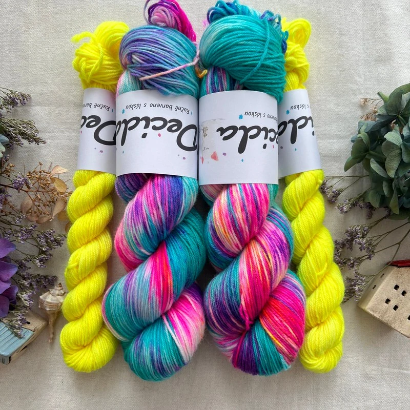 "Nellita"  EXTRA Merino sw/polyamid 400m/100g Set 120g