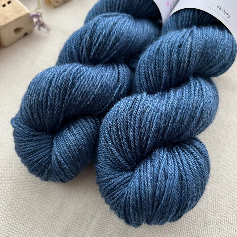"Celeste" merino/hedvábí 50/50 212m