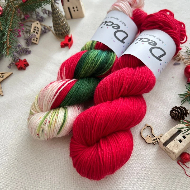 "Červeň" -  Merino sw/polyamid 270m/100g PŘEDOBJEDNÁVKA