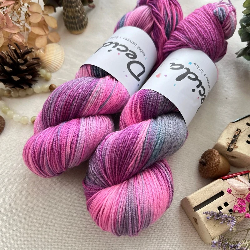 "Elys" 75% merino BEZ sw 25% hedvábí 400m