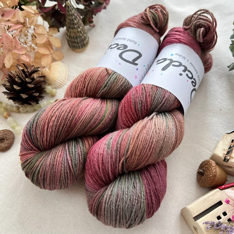 "Autumn Ride" 75% merino BEZ sw 25% hedvábí 400m