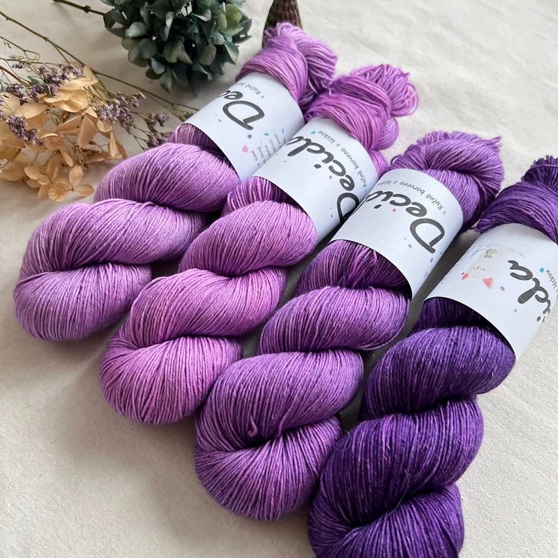 "Sólistky 1" 80% merino 20% hedvábí 400m 
