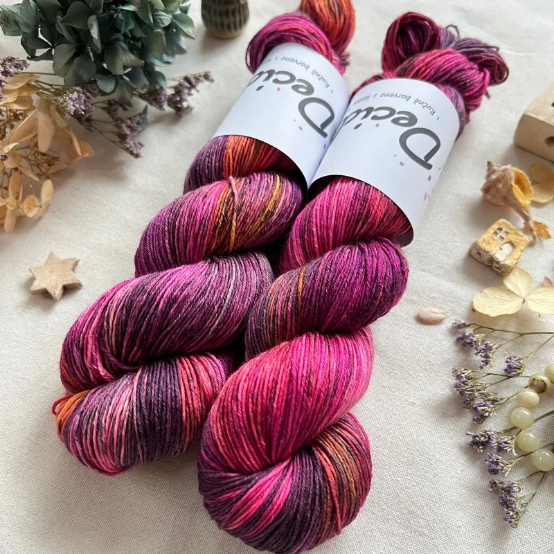 "Calla" 80% merino 20% hedvábí 400m 
