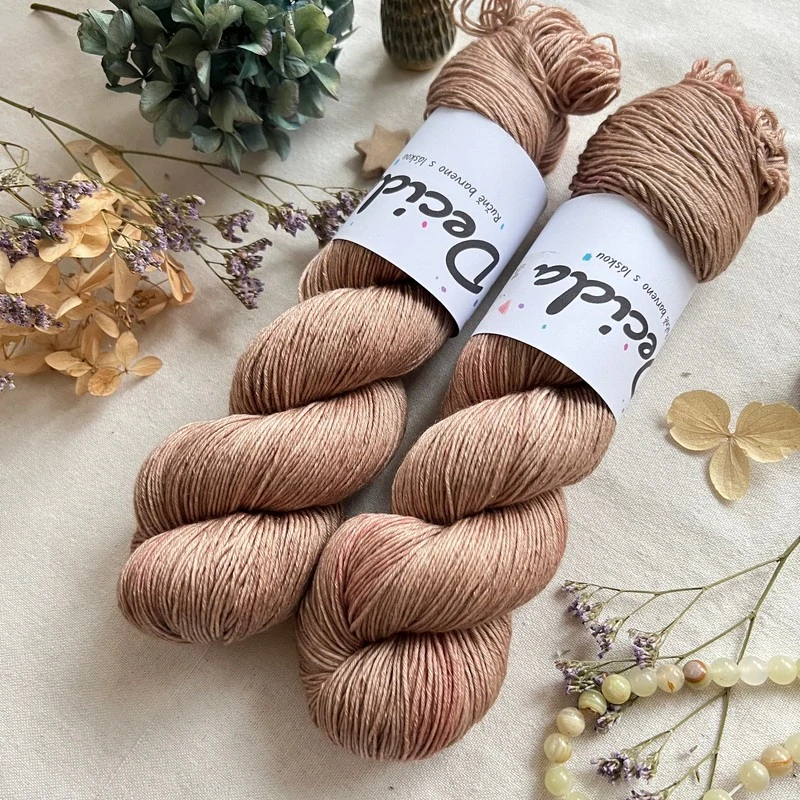 "Camel 2" 80% merino 20% hedvábí 400m 