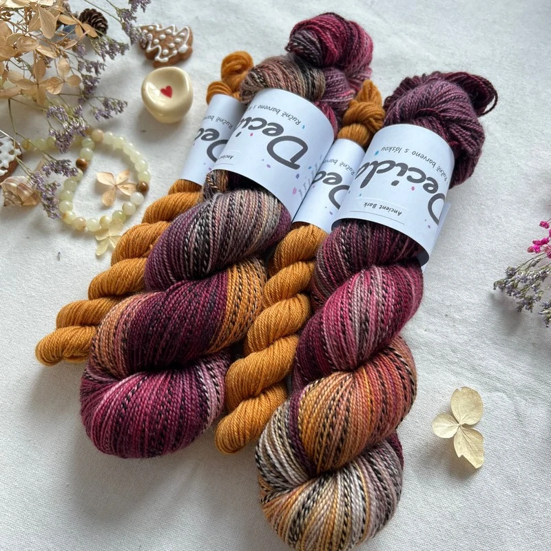 "Ancient Bark" - ZEBRA Merino sw/nylon 365m set 120g