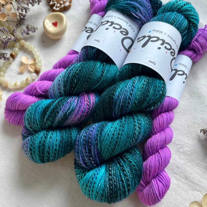 "Eywa" - ZEBRA Merino sw/nylon 365m set 120g