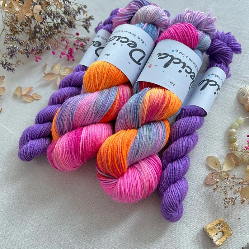 "Eleni" EXTRA Merino sw/polyamid 400m/100g Set 120g