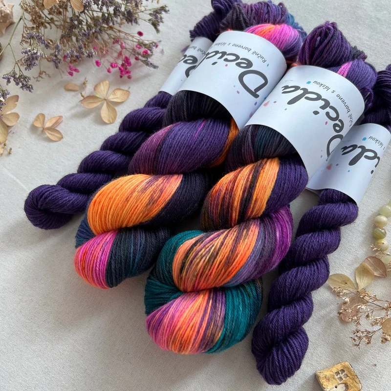 "Circulo 3"  EXTRA Merino sw/polyamid 400m/100g Set 120g