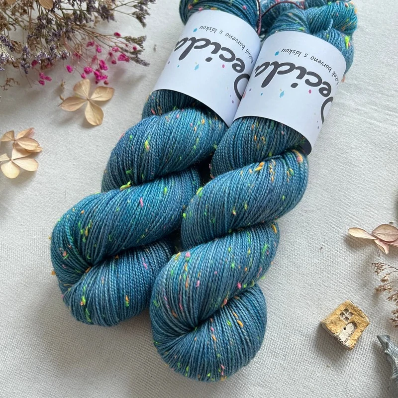 "Mar Profundo" - merino a Donegal neps 400m
