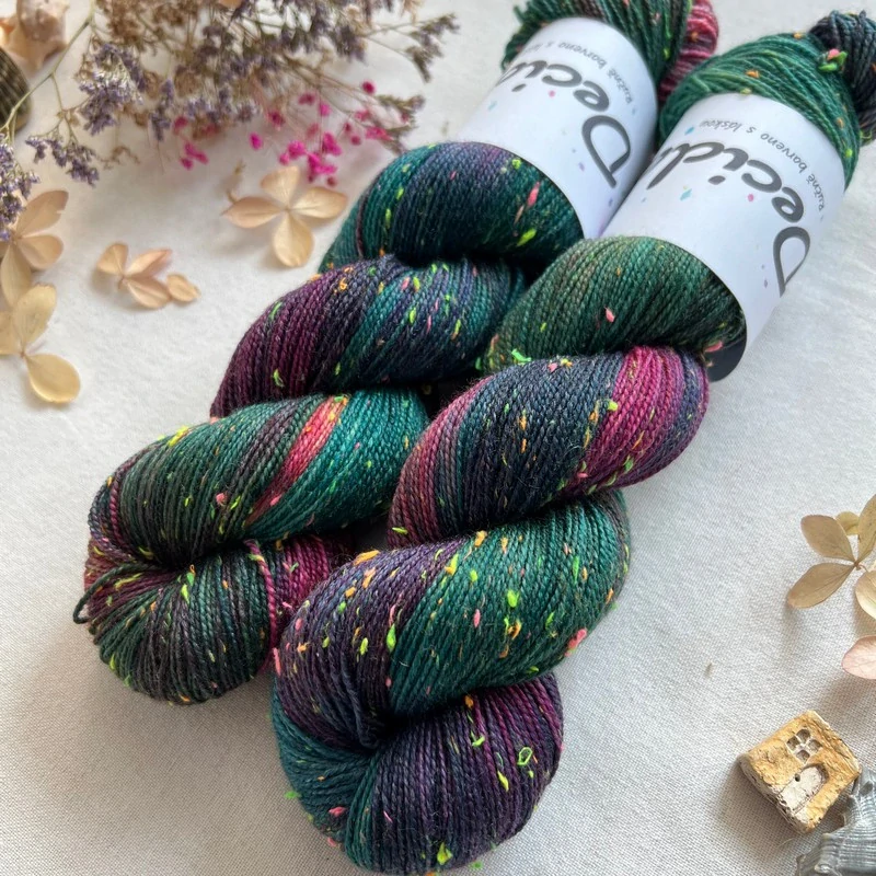 "Corazón Verde" - merino a Donegal neps 400m