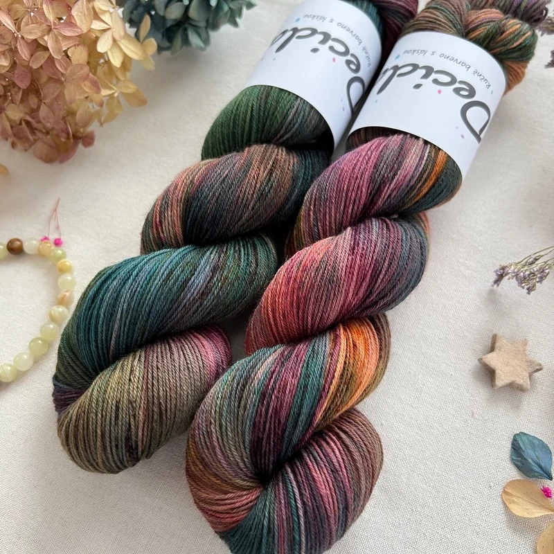 "Moss Treasure" -  EZ Dye Merino 400m