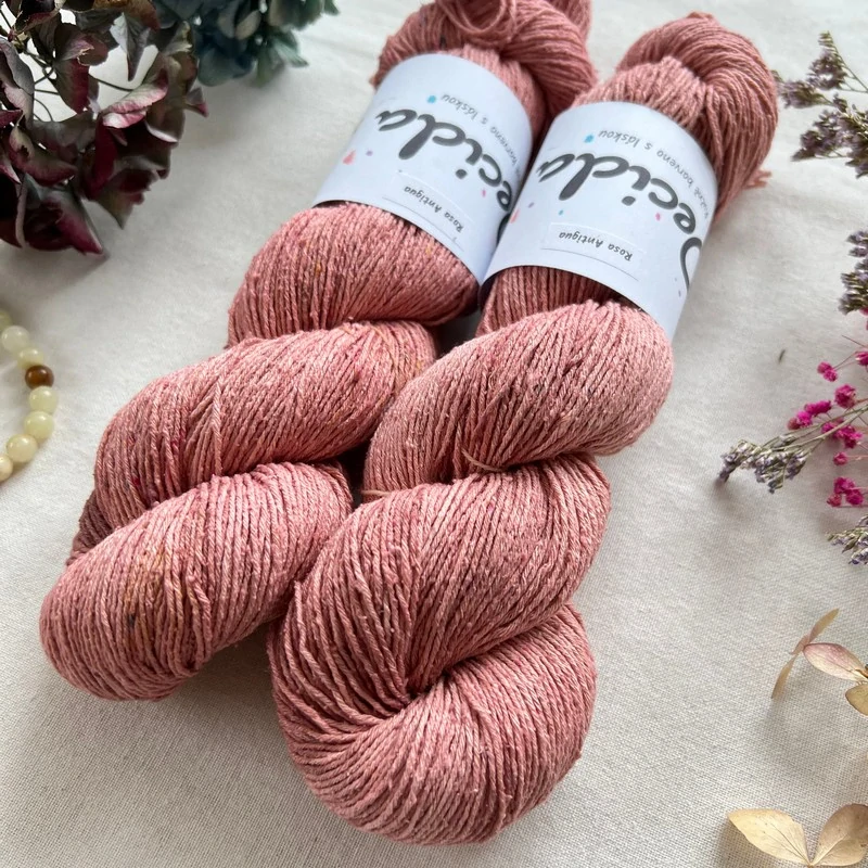 "Rosa Antigua" - Buretové hedvábí 300m/100g