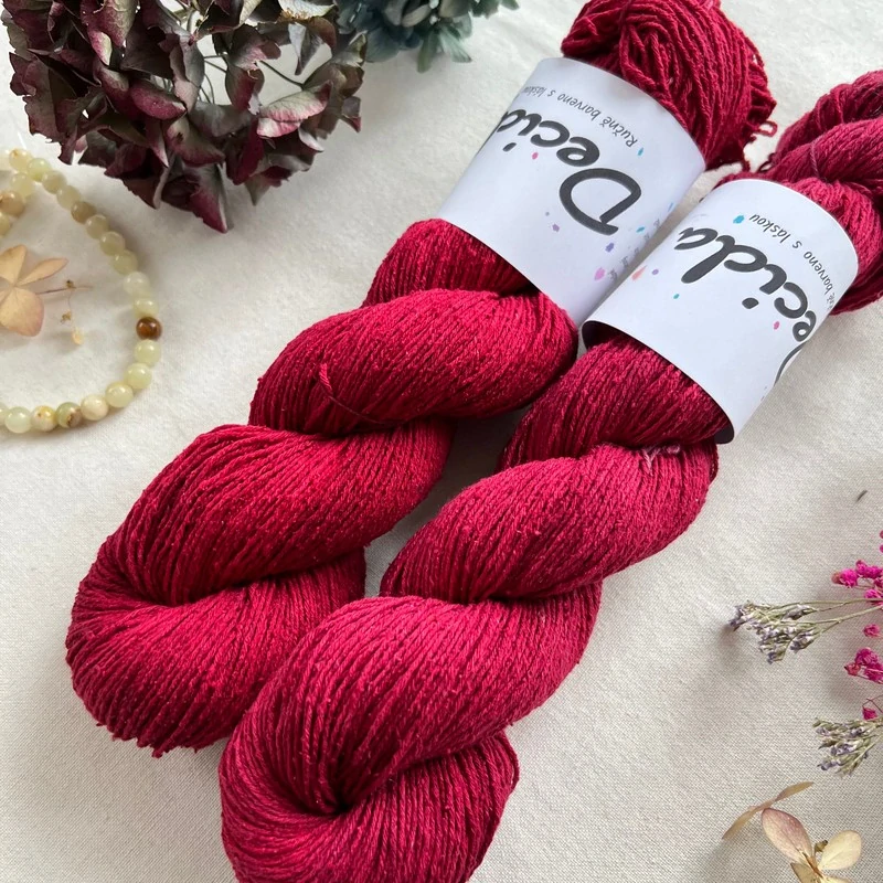 "Ruby 2" - Buretové hedvábí 300m/100g 97g