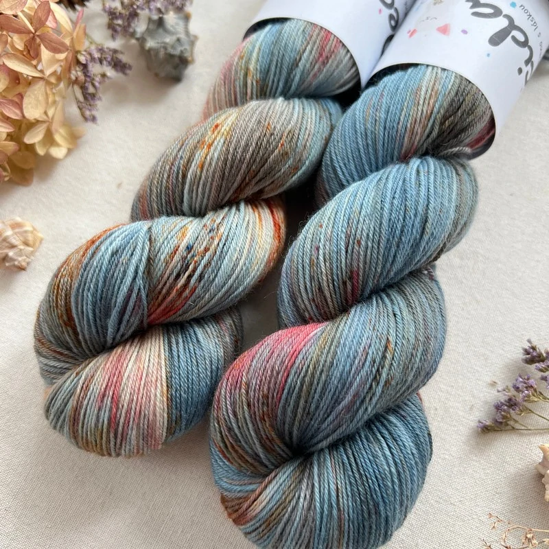"Deštivá romance" - EZ Dye Merino 400m