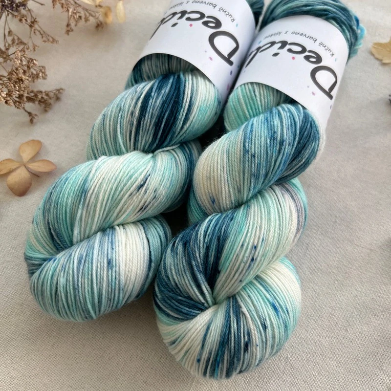 "Tanec vloček"  Super soft Merino sw/polyamid High Twist 400m/100g