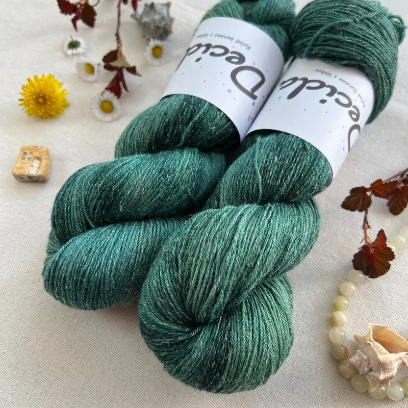 "Path of the Gods" 60% merino 20% hedvábí 20% konopí 400m 