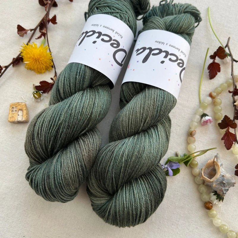 "Lesan" 75% merino 25% hedvábí 400m 