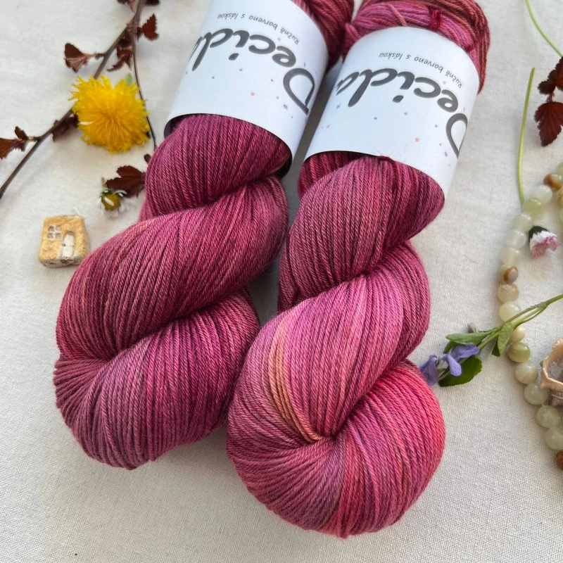 "Rosalie" 75% merino 25% hedvábí 400m 