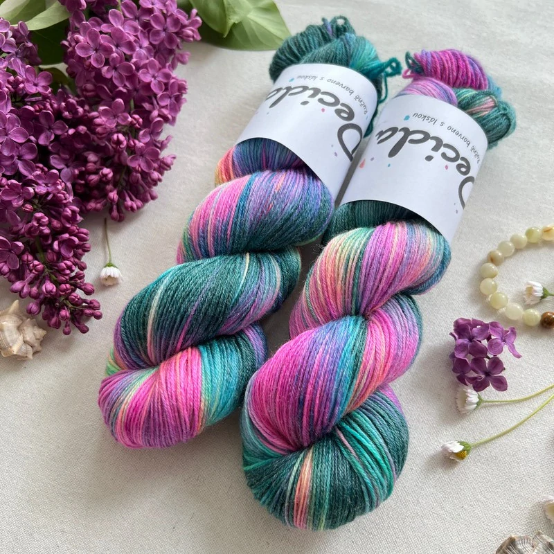 "Tyola" - EXTRA Merino sw/polyamid/bambus 400m/100g