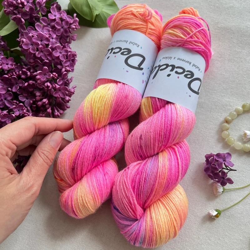 "Solani" - EXTRA Merino sw/polyamid/bambus 400m/100g