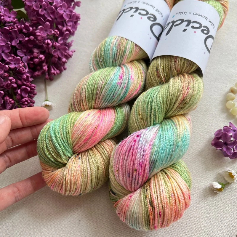 "Wild Nectar" - merino sw/hedvábí 50/50 400m