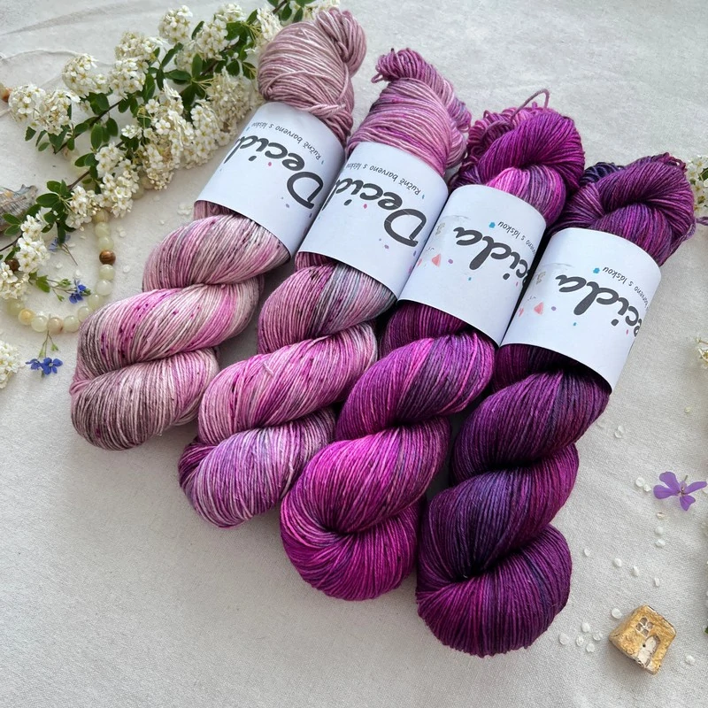 Fade set "Lost in Tokyo" 400g - 80% merino sw 20% hedvábí 400m