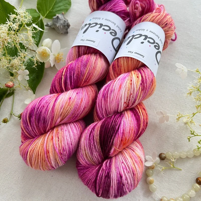 "Summer Fizz"  EXTRA Merino sw/polyamid 400m/100g