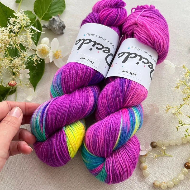 "Lucky Spell" EXTRA Merino sw/polyamid 400m/100g