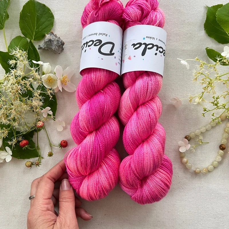"Bloom Theory" merino/hedvábí 50/50 800m