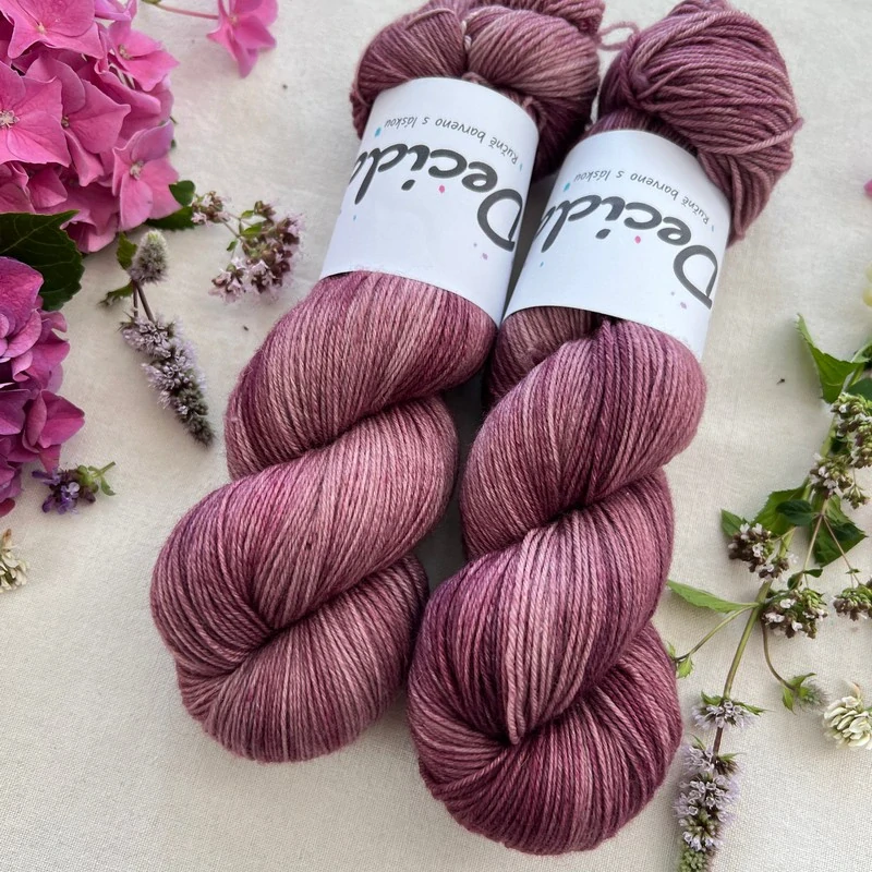 "Rose Dust" EXTRA Merino sw/polyamid 400m/100g