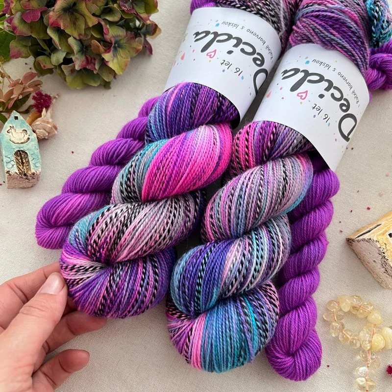"Laolu 16" - ZEBRA Merino sw/nylon 365m set 120g