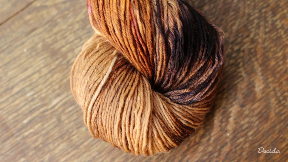 "Čokoláda s višněmi 4"  extra MERINO se sw 3mm