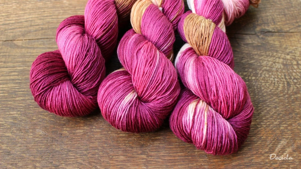 "Čokoláda s višněmi 5"  extra MERINO se sw 3mm