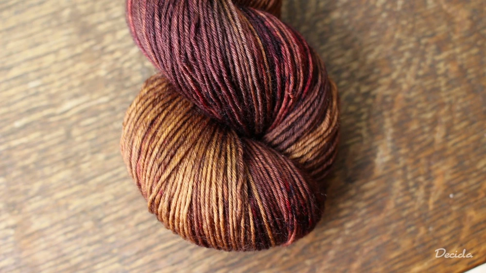 "Čokoláda s višněmi 6" extra MERINO se sw 3mm